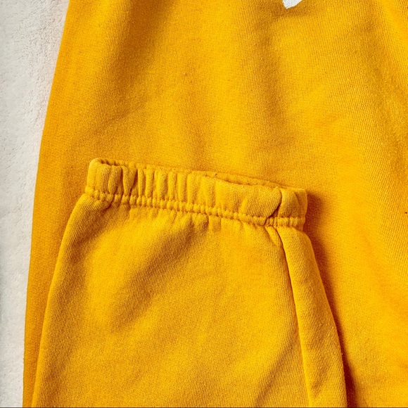 PINK Victoria’s Secret yellow sweatpants, size XS - Picture 7 of 8